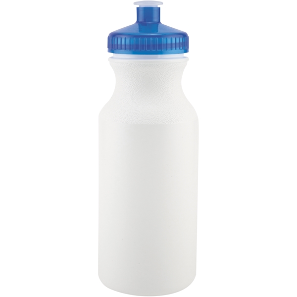 20-ounce water bottle with a lid.... from ASI 57653 Gold Bond
