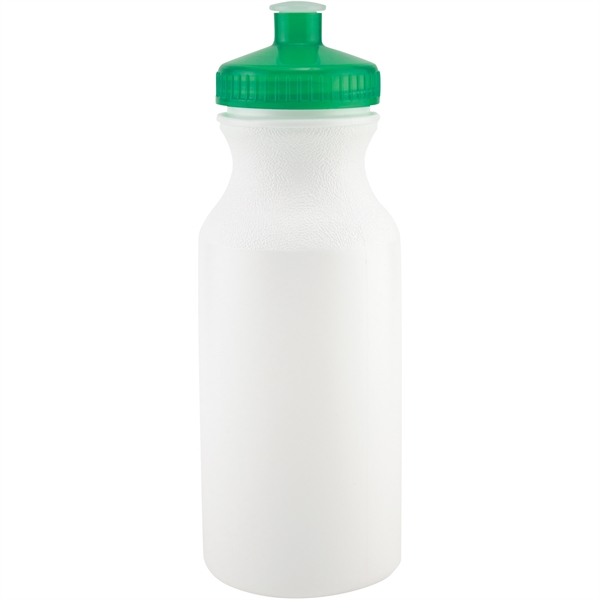 20-ounce water bottle with a lid.... from ASI 57653 Gold Bond