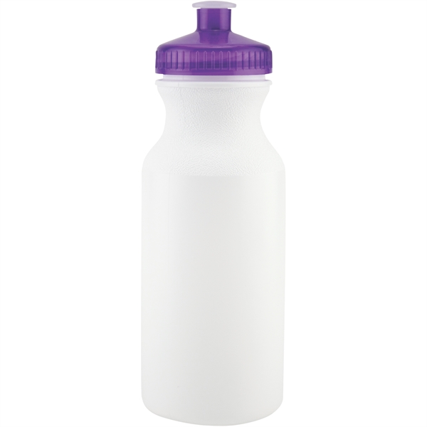 20-ounce water bottle with a lid.... from ASI 57653 Gold Bond