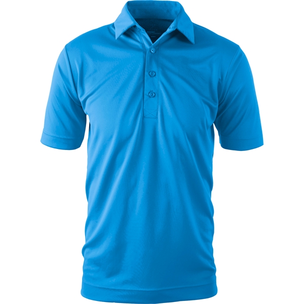 Men's polo with quick absorption and fast-drying knit fabric.... from ASI 57653 Gold Bond