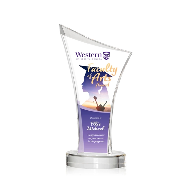 The Linden award curves outward from its base, into a slanted... from ASI 84592 St Regis Group / St Regis