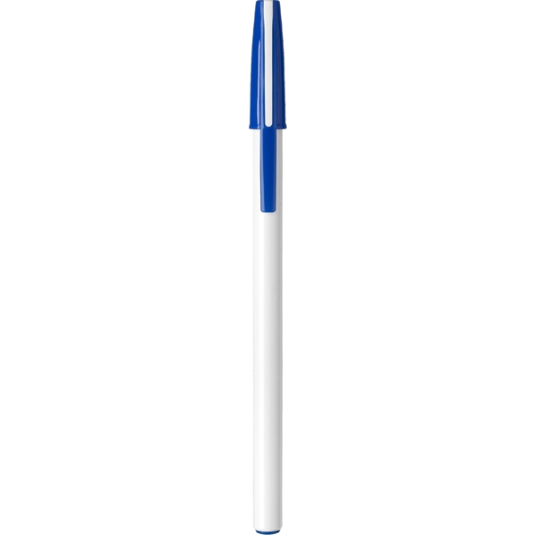 Venus Prime anti-bacterial stick pen with an oversized barrel imprint area.... from ASI 82498 RiteLine LLC