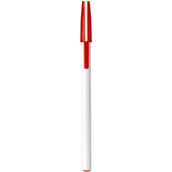 Venus Prime anti-bacterial stick pen with an oversized barrel imprint area.... from ASI 82498 RiteLine LLC
