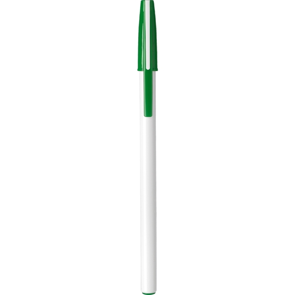 Venus Prime anti-bacterial stick pen with an oversized barrel imprint area.... from ASI 82498 RiteLine LLC