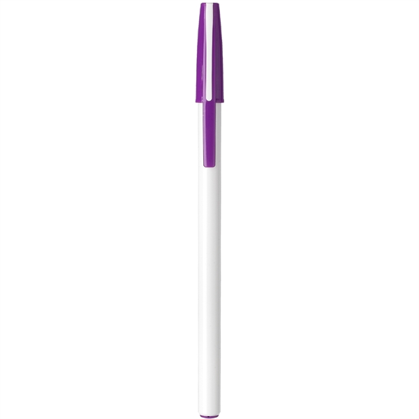 Venus Prime anti-bacterial stick pen with an oversized barrel imprint area.... from ASI 82498 RiteLine LLC