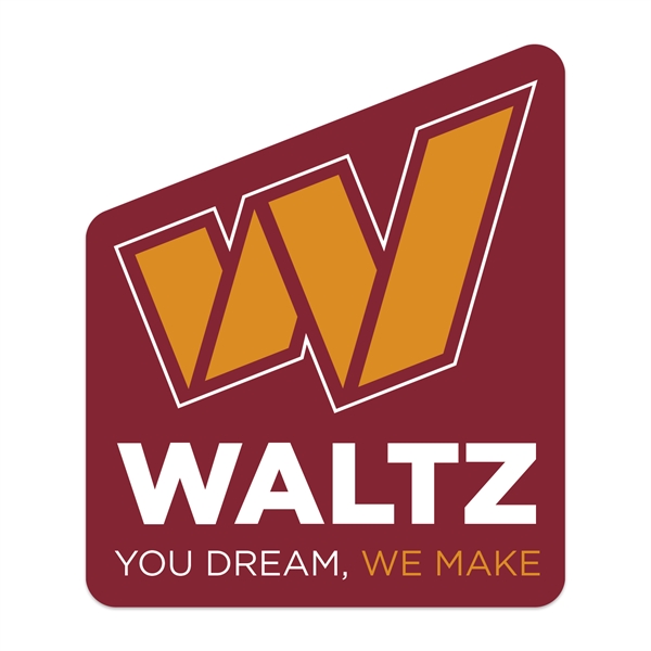 White Die cut, custom size decals with removable adhesive back.... from ASI 56950 Gill Studios Inc / Gill-Line®