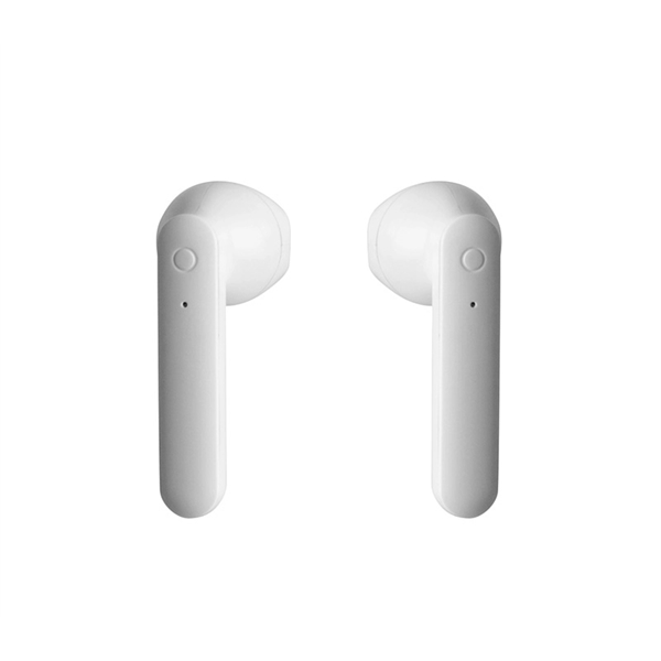 Hands-free wireless bluetooth earbuds with charging case plus 1c1p silkscreen imprint... from ASI 37218 Athena Promo (tm)