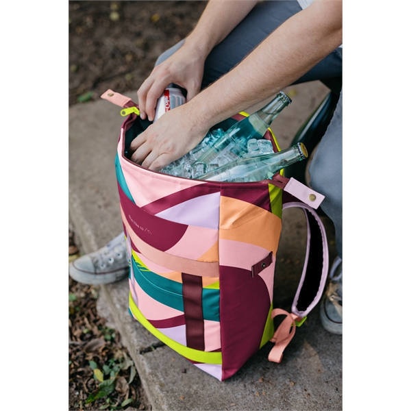 Our fully-insulated Cooler Backpack is made of durable 4CP Tarp material... from ASI 74710 Numo