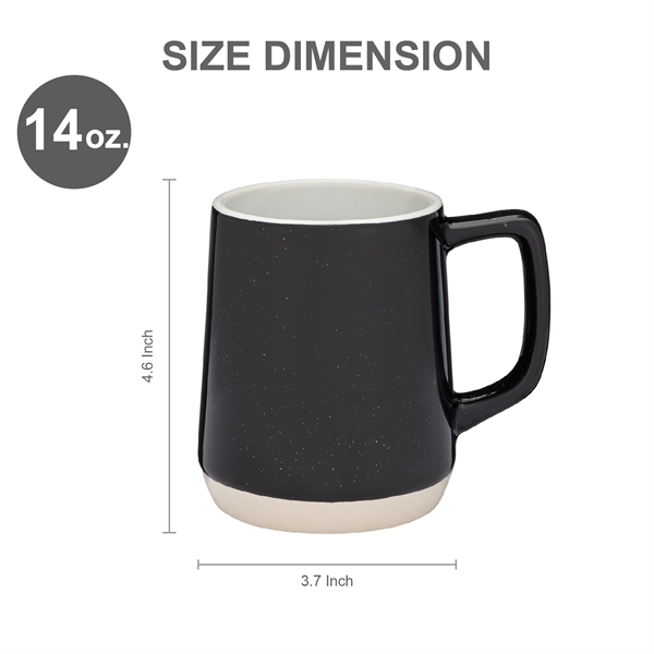 14 oz. Two-Tone Terracotta Mug... from ASI 39820 Opusline (Benmex) / Opus Line