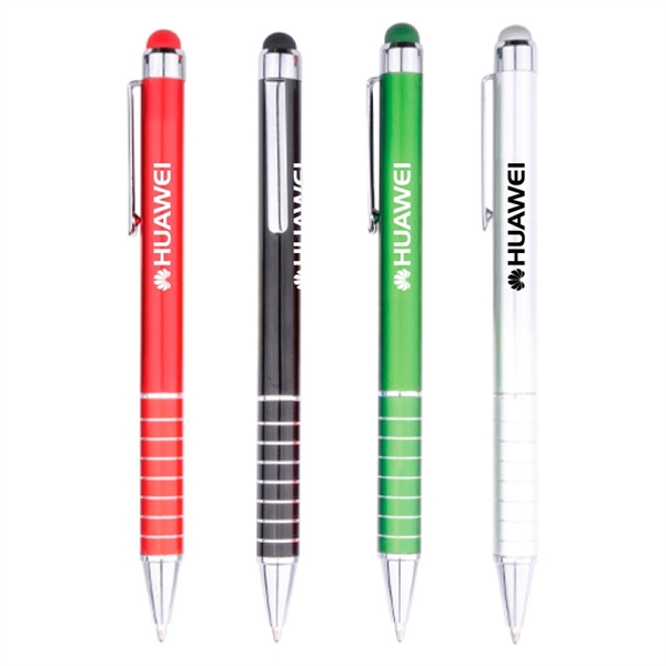 Touch stylus pen. Twist action pen. Stylus compatible with all capacitive... from ASI 30112 ACE Products / Ace Line