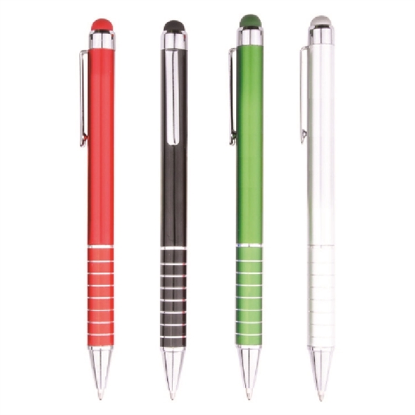 Touch stylus pen. Twist action pen. Stylus compatible with all capacitive... from ASI 30112 ACE Products / Ace Line
