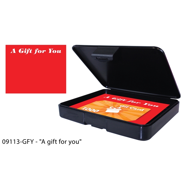 MicroHalt Gift Card Case, Full Color Digital... from ASI 30270 Aakron Line