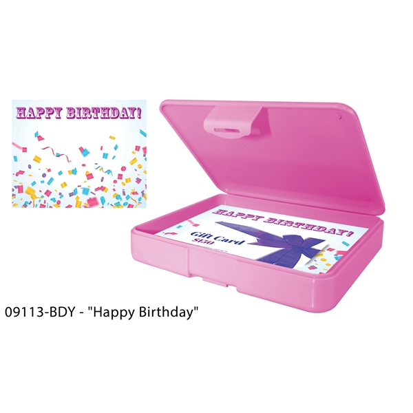 MicroHalt Gift Card Case, Full Color Digital... from ASI 30270 Aakron Line