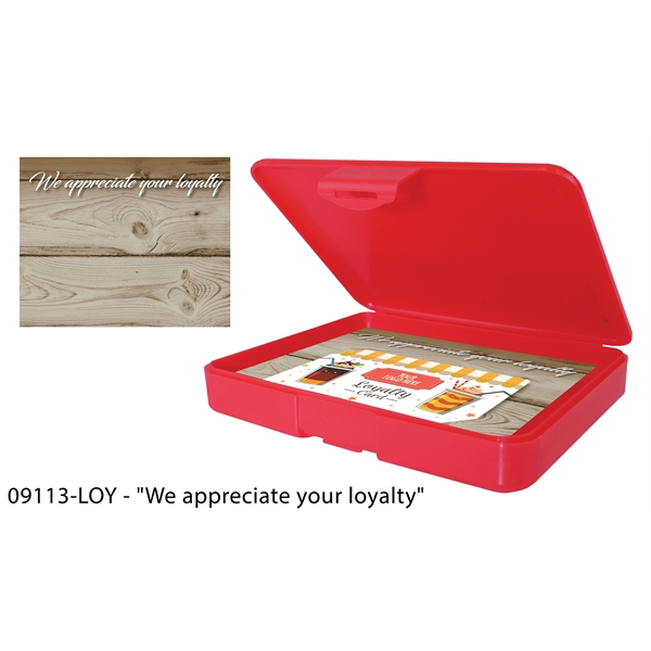 MicroHalt Gift Card Case, Full Color Digital... from ASI 30270 Aakron Line