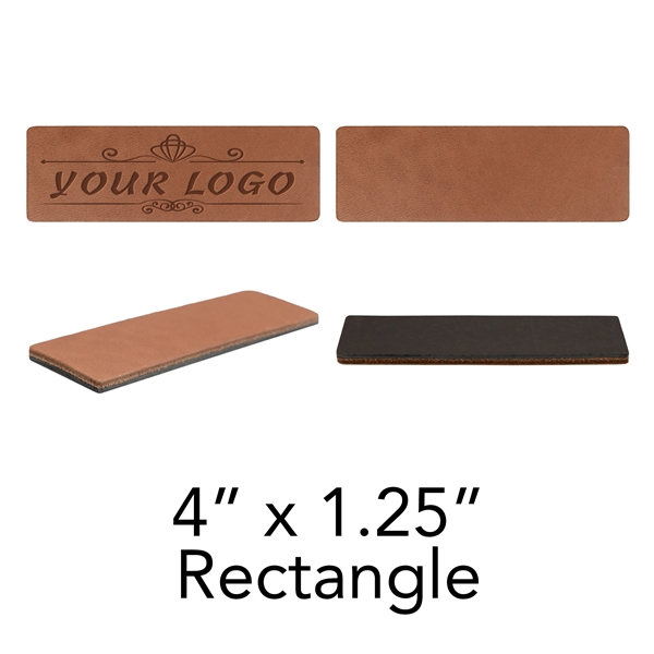 Branded 100% genuine leather patch stickers.  3M permanent adhesive covers... from ASI 75126 Oowee Products