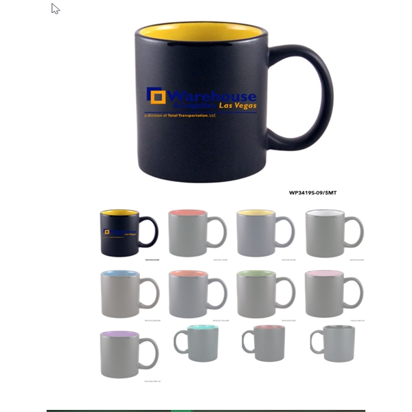 11 Oz Hilo C-Handle. (Colored In/Black Out).... from ASI 92133 777 Promotional Products Inc