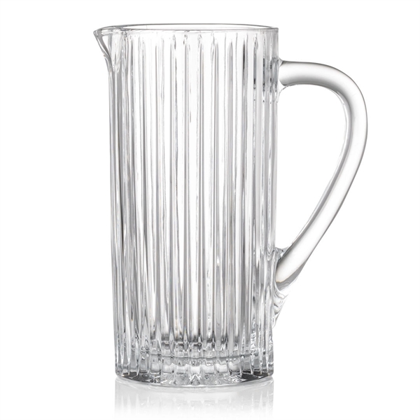 The Lead Free Crystalline Bacchus Pitcher features a contemporary design with... from ASI 84592 St Regis Group