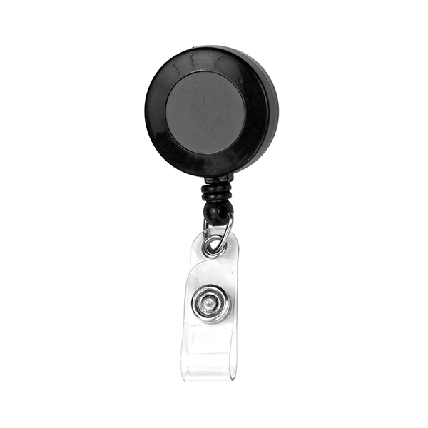 1 1/4" x 1 1/4" plastic square badge with rotating metal... from ASI 62660 Innovation Line