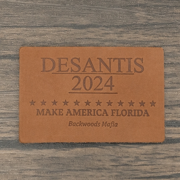 Branded 100% genuine leather patch stickers.  3M permanent adhesive covers... from ASI 75126 Oowee Products