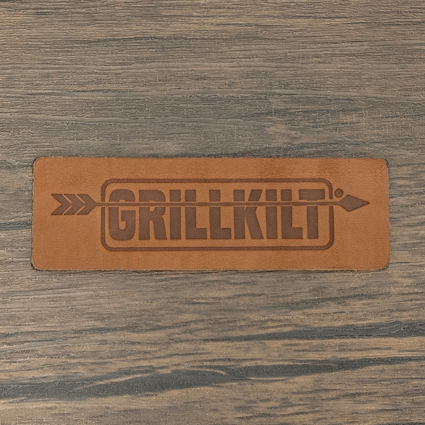 Branded 100% genuine leather patch stickers.  3M permanent adhesive covers... from ASI 75126 Oowee Products