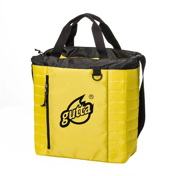 Poly fabric cooler bag with PEVA lining. Convenient transport handles to... from ASI 84592 St Regis Group