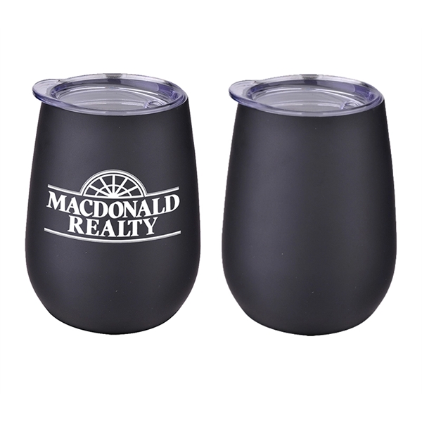 Double Wall Stemless Stainless Steel Tumbler 10 oz. with imprint option... from ASI 37218 Athena Promo (tm)