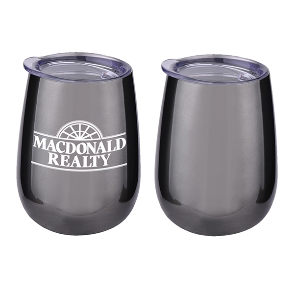Double Wall Stemless Stainless Steel Tumbler 10 oz. with imprint option... from ASI 37218 Athena Promo (tm)