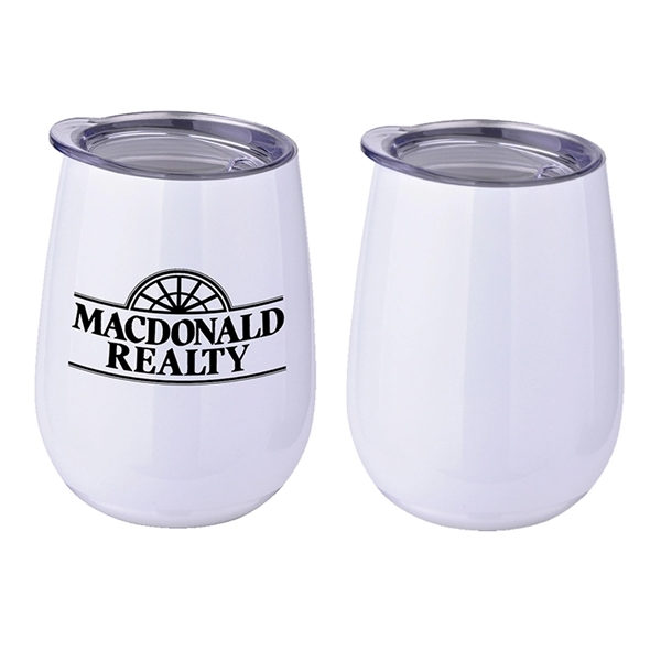 Double Wall Stemless Stainless Steel Tumbler 10 oz. with imprint option... from ASI 37218 Athena Promo (tm)