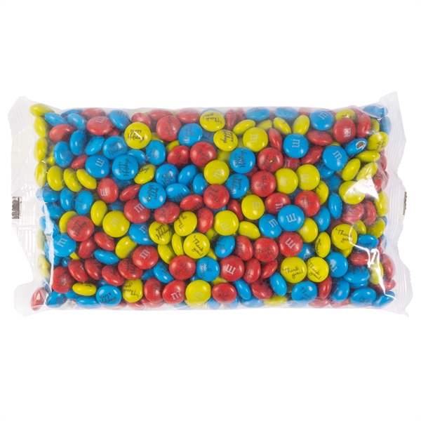 Snowman Diecut Box with 1 lb. of Stock M&M's... from ASI 44900 NC Custom (CI/Lanco) / Chocolate Inn