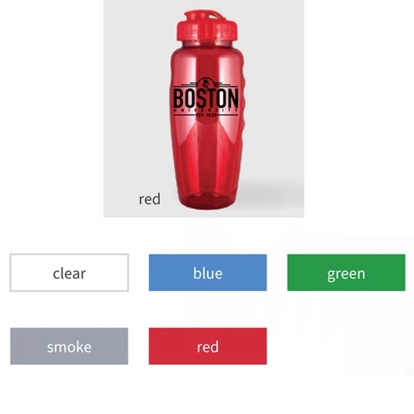 30 Oz. Plastic made Gripper Poly-Clean Sports Bottle with Super-Sipper Lid.... from ASI 74245 Nordic Co Inc