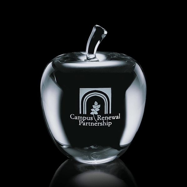 Beautiful molded Optical Crystal paperweight... from ASI 84592 St Regis Group / St Regis