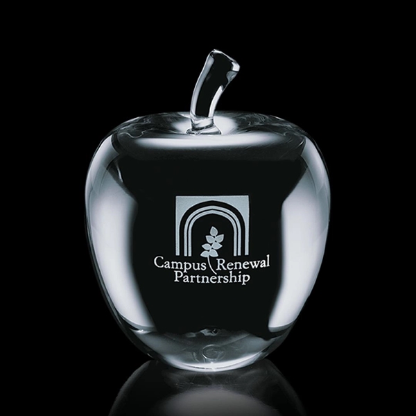 Beautiful molded Optical Crystal paperweight... from ASI 84592 St Regis Group / St Regis