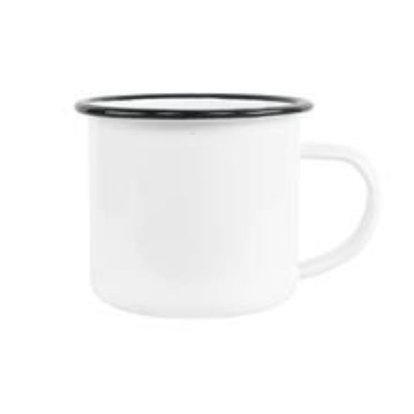 12oz camper style enamel mug coated for sublimation... from ASI 77988 Photo USA Corp