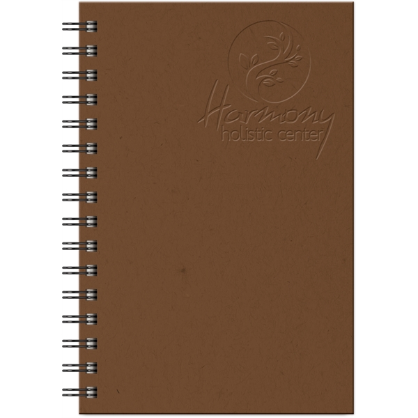 5.5"x8.5" DeluxeEco SeminarPad post-consumer 100% recycled cover materials with Eco filler,... from ASI 91340 Journalbooks/Timeplanner Calendars