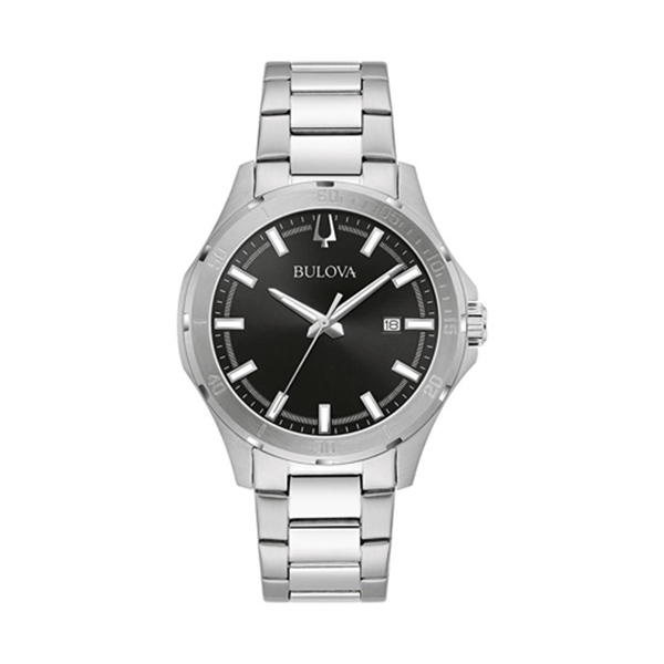 Bulova® Men's Sport Classic Stainless Steel Watch