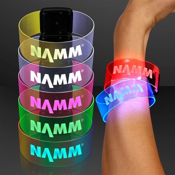 Cosmic LED Neon Bracelets; Blank and Imprinted pricing... from ASI 34194 ALightPromos