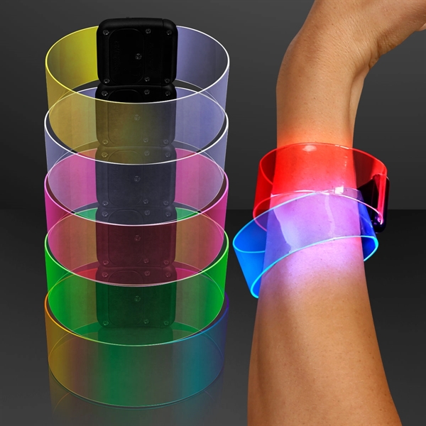 Cosmic LED Neon Bracelets; Blank and Imprinted pricing... from ASI 34194 ALightPromos