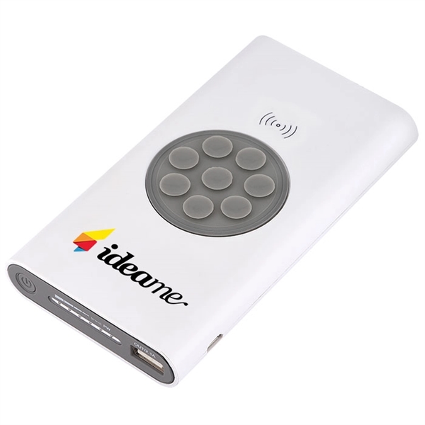 UL Certified Grip Wireless Power Bank & Charger... from ASI 89320 Starline USA Inc