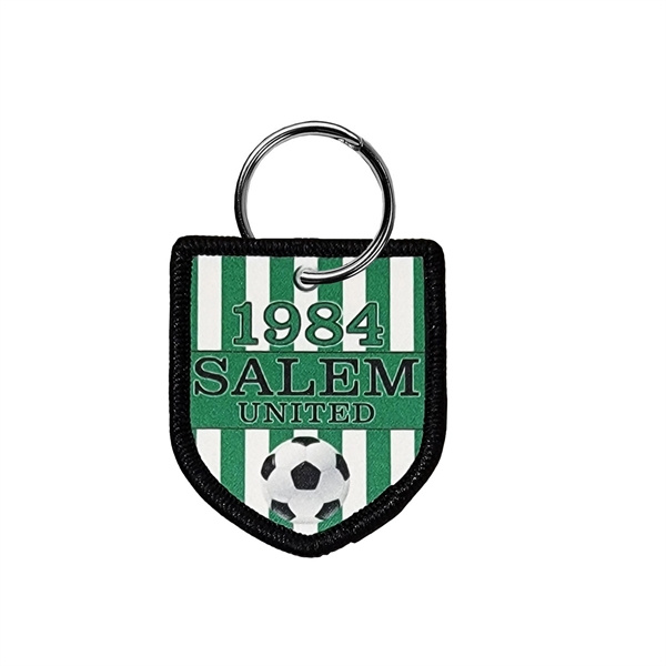 USA Made 2 side 4CP Dye Sub printed key ring with... from ASI 90160 Suntex Industries