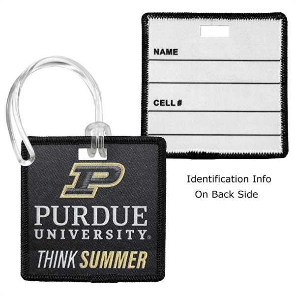 USA Made 2 side 4CP Dye Sub printed luggage tag with... from ASI 90160 Suntex Industries