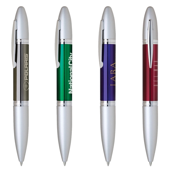 Stainless twist action ballpoint pen.... from ASI 31517 Admart Products / Admart Line