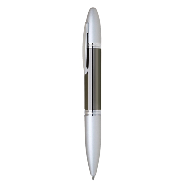 Stainless twist action ballpoint pen.... from ASI 31517 Admart Products / Admart Line
