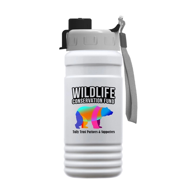 This 20 oz. Reusable & Refillable Bottle is Molded From 100%... from ASI 55990 Garyline