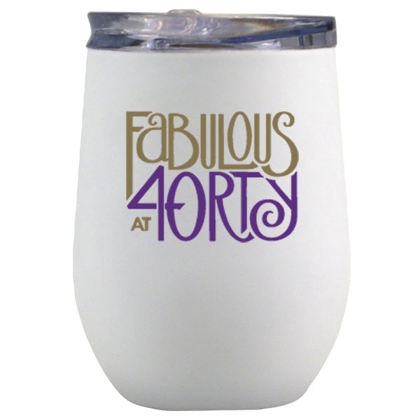 12 oz. stemless wine glass made of stainless steel with a... from ASI 46573 Cooper & Clement Inc