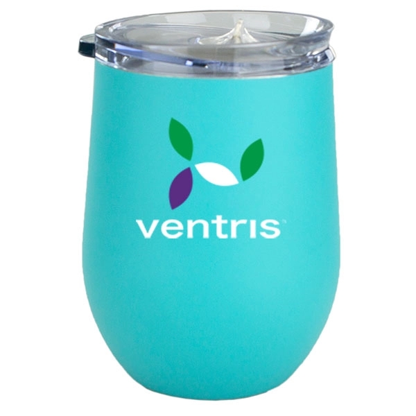 12 oz. stemless wine glass made of stainless steel with a... from ASI 46573 Cooper & Clement Inc