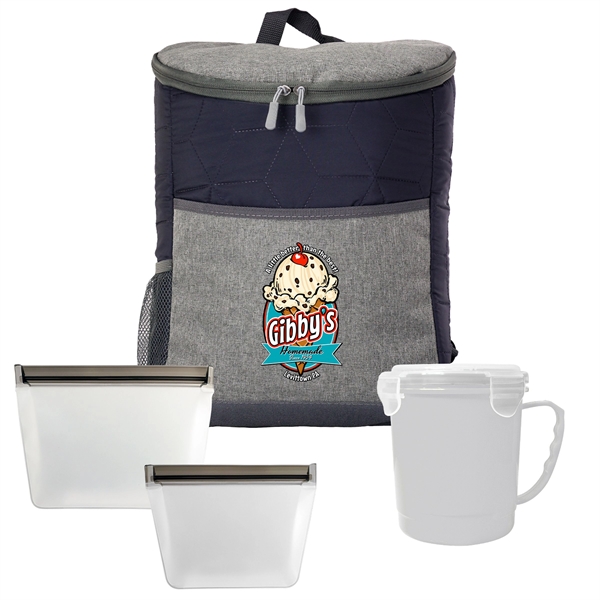 Quilted Soup and Sandwich Cooler... from ASI 30208 A P Specialties / AP Specialties