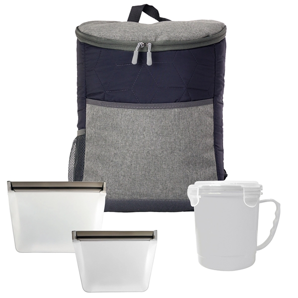 Quilted Soup and Sandwich Cooler... from ASI 30208 A P Specialties / AP Specialties