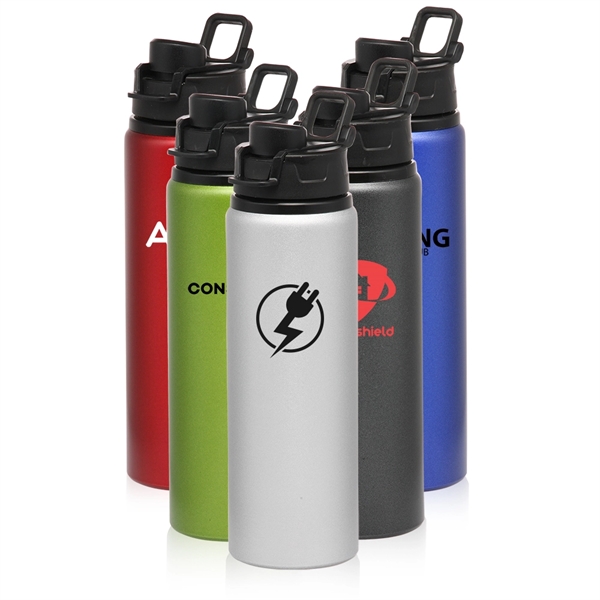 Aluminum metallic sports bottle, 25 oz.... from ASI 39552 BEL Promo