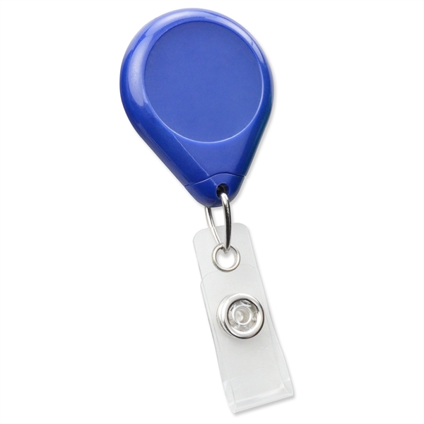 Oversize plastic custom badge reel features an extra large imprint area... from ASI 79898 Promovision / PROMOVISION