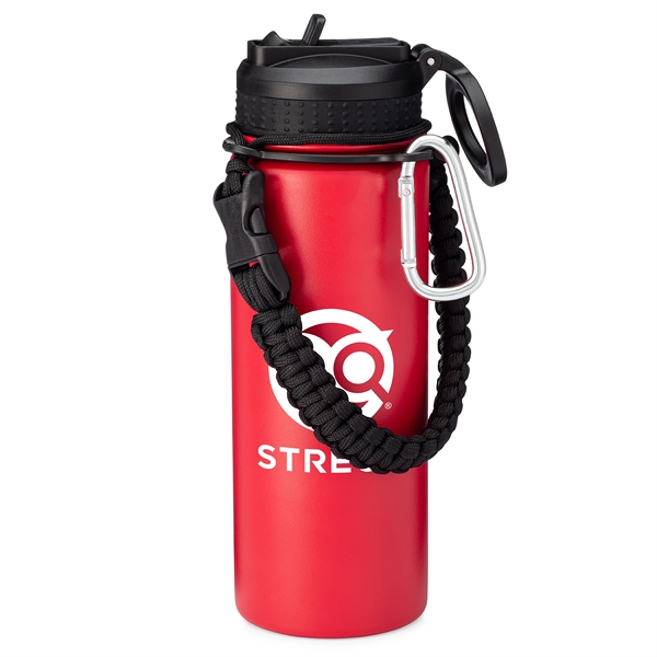 18 oz. Paracord Stainless Steel Vacuum Bottle... from ASI 39820 Opusline (Benmex) / Opus Line